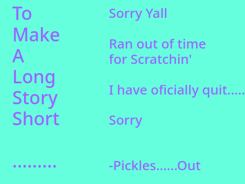 Sorry All... 
