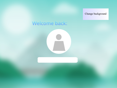 NavyOS login screen updated