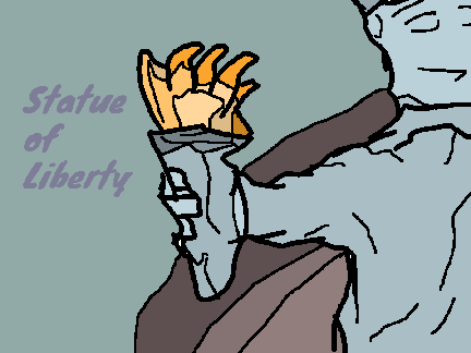 Statue of Liberty art