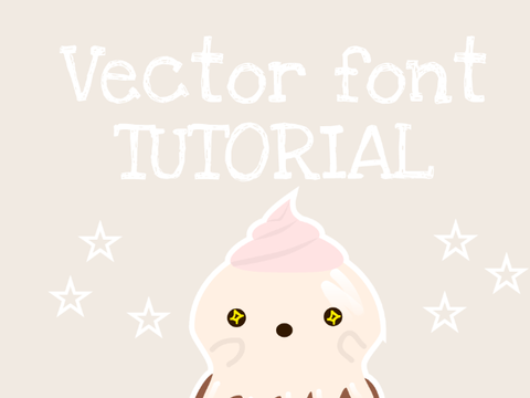 ·˚₊ · Vector font tutorial 