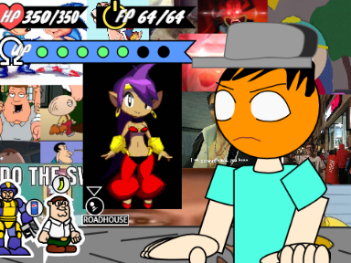 Paper Peter: Oranboe Final Boss Mock-Up.