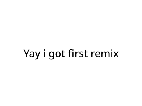 Intro for myself? 