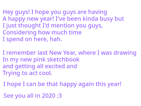 Happy New Year! <3