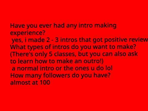 1k Special - I Can Be YOUR Intro Teacher! remix