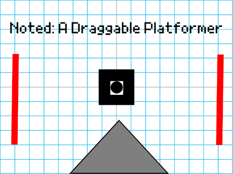 Noted: A Draggable Platformer (Mobile Friendly)