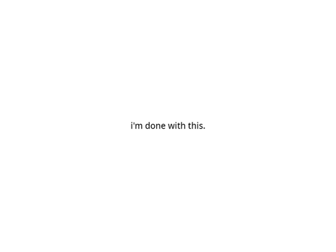 gone.