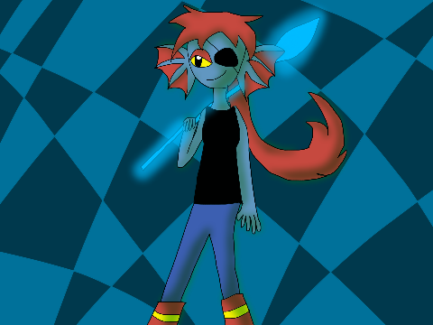 Random Undyne Art
