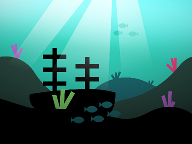 sunken