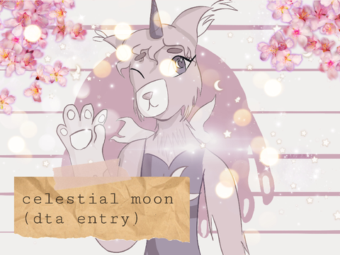 celestial moon | dtae