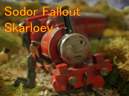 Sodor Fallout Skarloey Character Designs