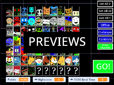 Scratch's Ultimate Custom Night Previews