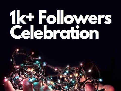 1k+ Followers Celebration ˊˎ-