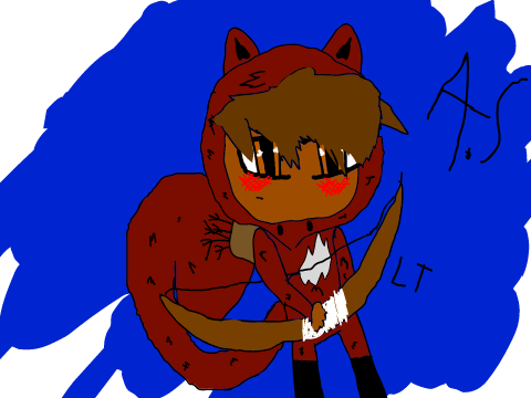 squirrel archer #art