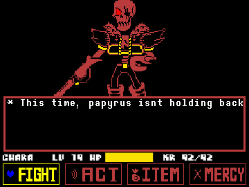 [Underfell] Misbelief phase 1-2
