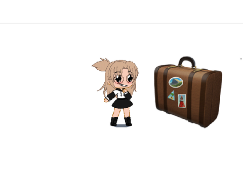 Me and mah suitcase 