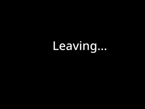 Leaving forever....