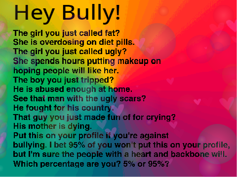 Hey Bully! Look over here!  remix