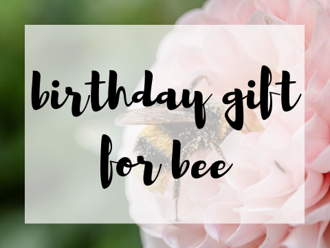 birthday gift for bee