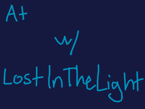 AT with @LostInTheLight