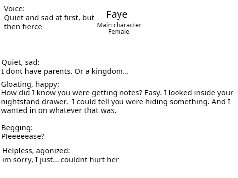 Open Voice Acting Auditions! (Audio book) faye and Elysia 