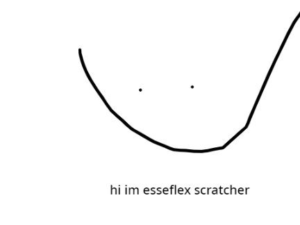 hi im esseflex scratcher