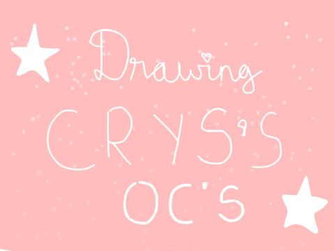 drawing crys's oc's because I'm boredd xD