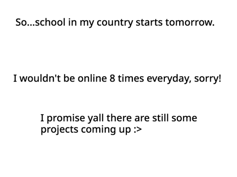 Announcement