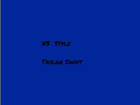 Music Playlist 2015