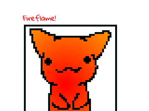 Cat Lick Icon Maker Contest! Stone46's entry: Fireflame!