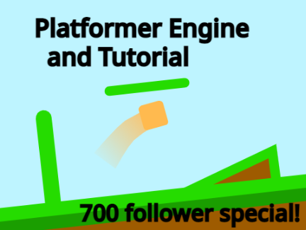 700 Follower Platformer Engine and Tutorial || #games #all #tutorial #art