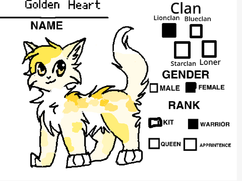 ~Golden heart~ wolf clan sign up remix