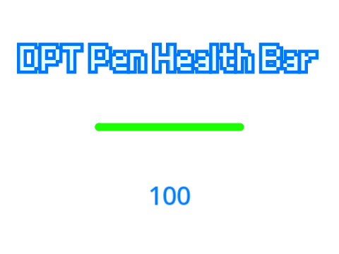Health bar for DPT