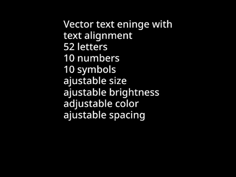 customizable text engines