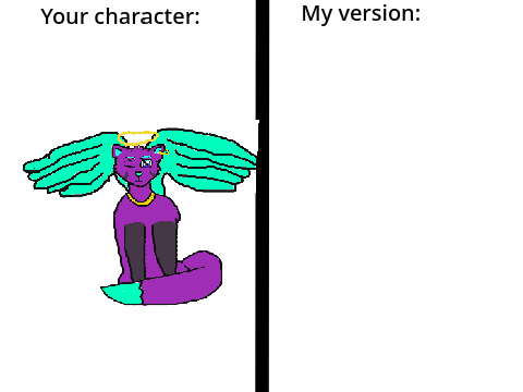 U draw MY oc ENTRY