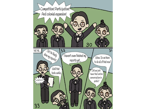 Iwakura Mission Comic