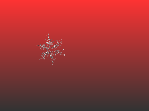 intense snowflake