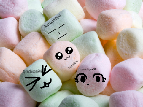 Add yourself as a marshmallow...springbloom893