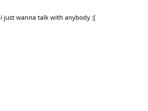 im lonely-