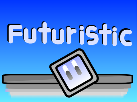 Futuristic, a scrolling platformer 