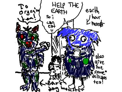 earth monsters and red