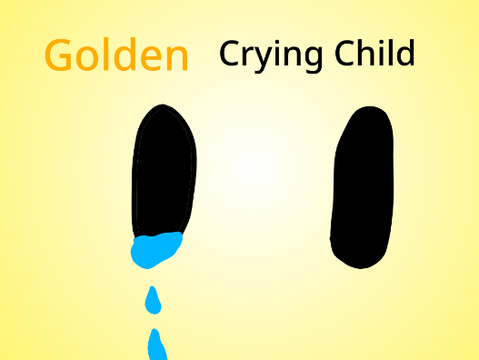 Golden Crying Child entry