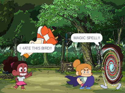Oh No...   (Johnny's code a cartoon)