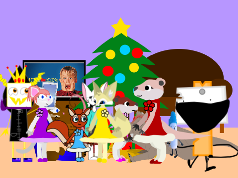 Add yourself on Christmas (8) Fennec fox
