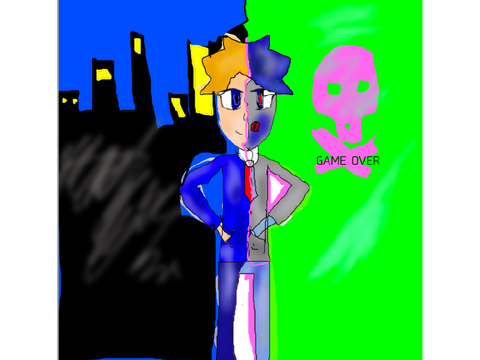 my first drawing on ibispaint!!