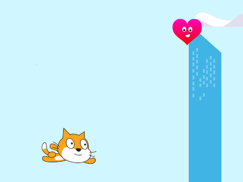 Flying cat