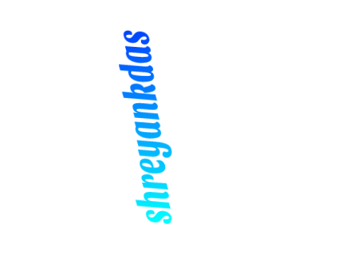 intro for @shreyankdas