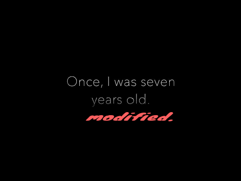 7 years song but modified (totally NOT hacked)