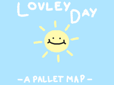 Lovely Day ~ A Pallet Map ~ 50+ 