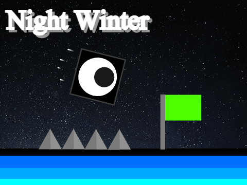 night winter Kapak