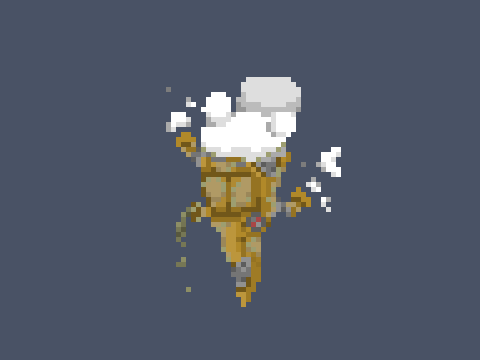 Steampunk Icecream - For Pixel Hub Jam